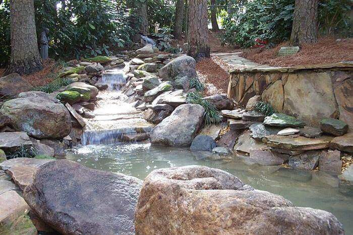 Waterfall, Pond Installation Buford